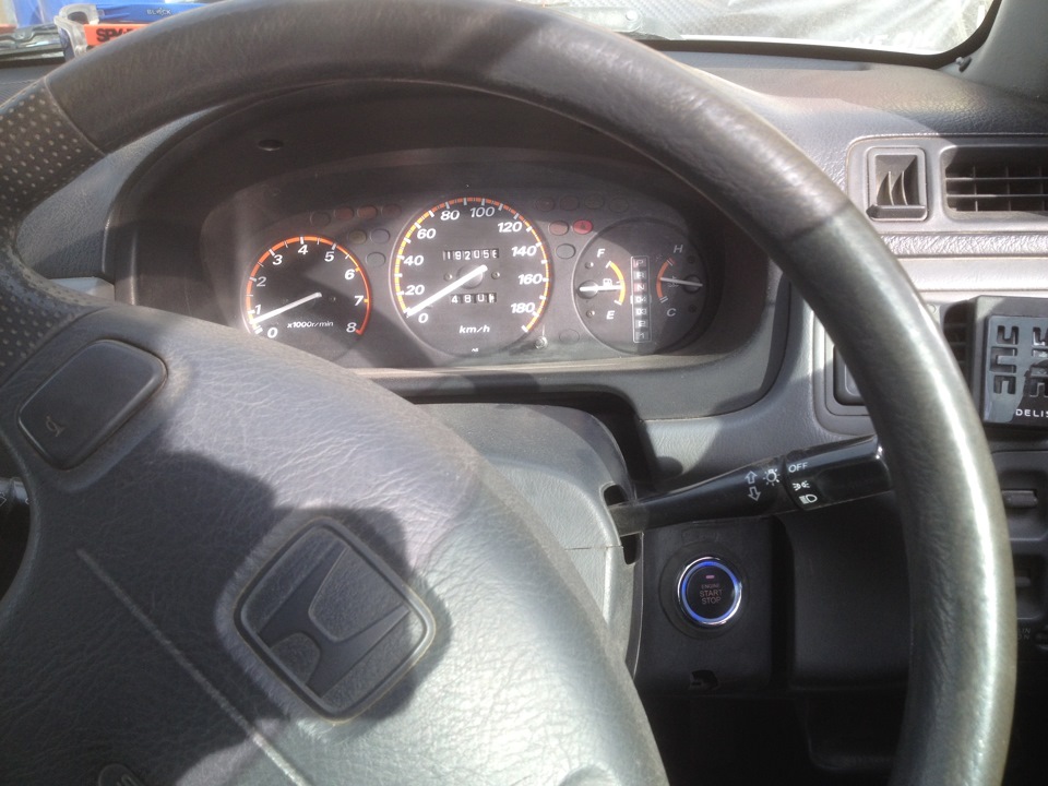 как то раз заклинило замок зажигания — Honda CR-V (RD1, RD2), 2 л, 1997 ...