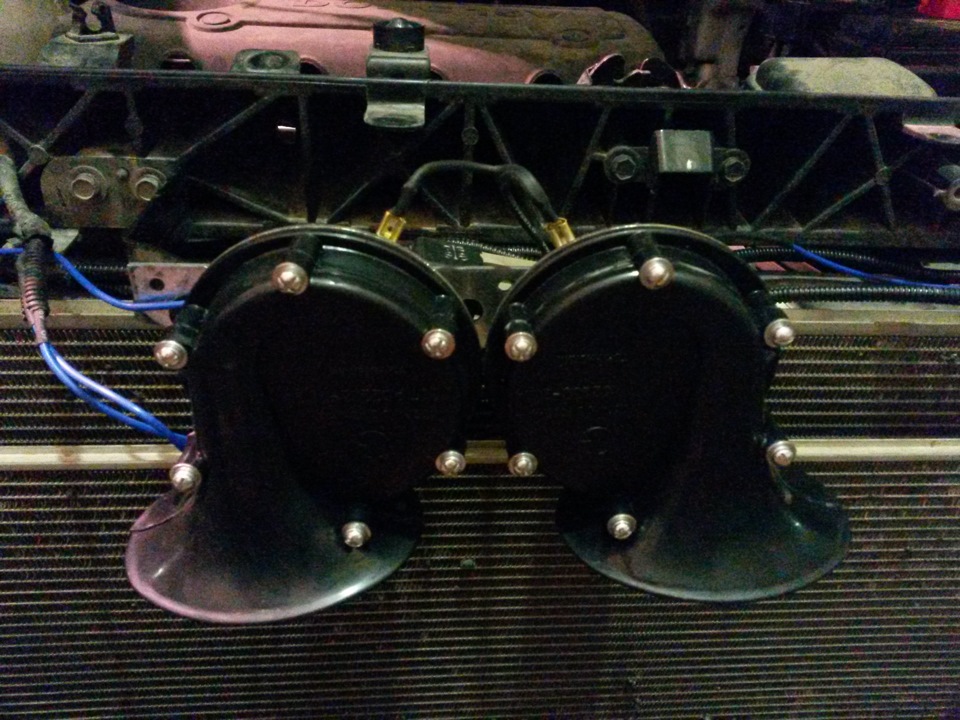 Установка сигналов "Волжских" — KIA Sportage (3G), 2 л., 2011 года ...