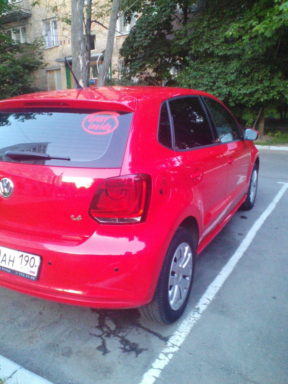 Volkswagen Polo mk5 2012 обвес