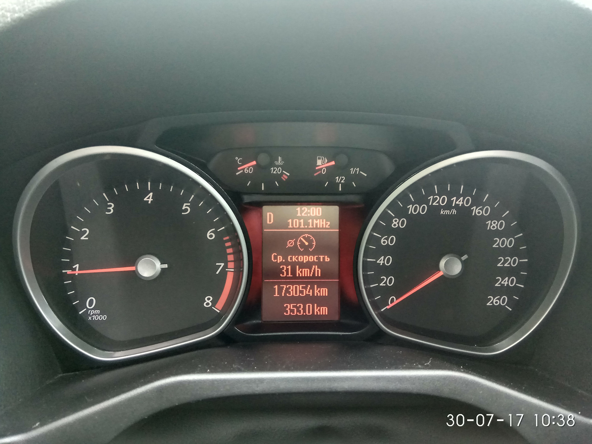 форд мондео тахометр