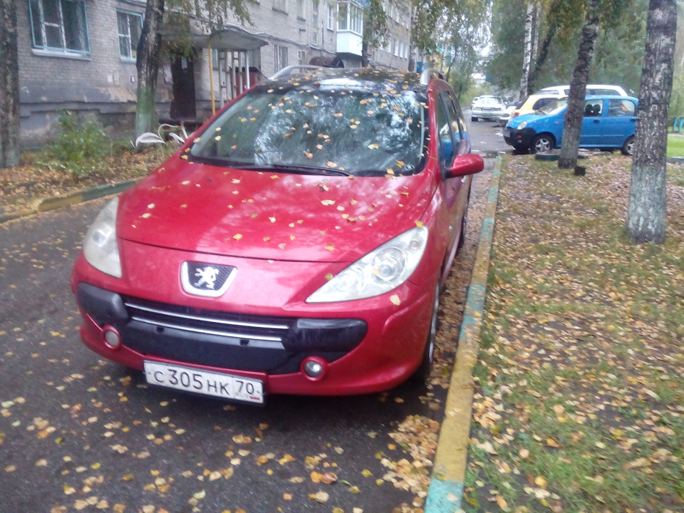 Наконец то собрал морду — Peugeot 307 SW, 2 л, 2007 года | запчасти ...