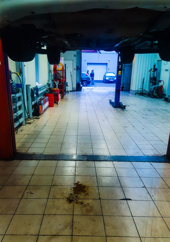 Замена масла и настройка рулевой — Mitsubishi Eclipse (3G), 2,4 л ...