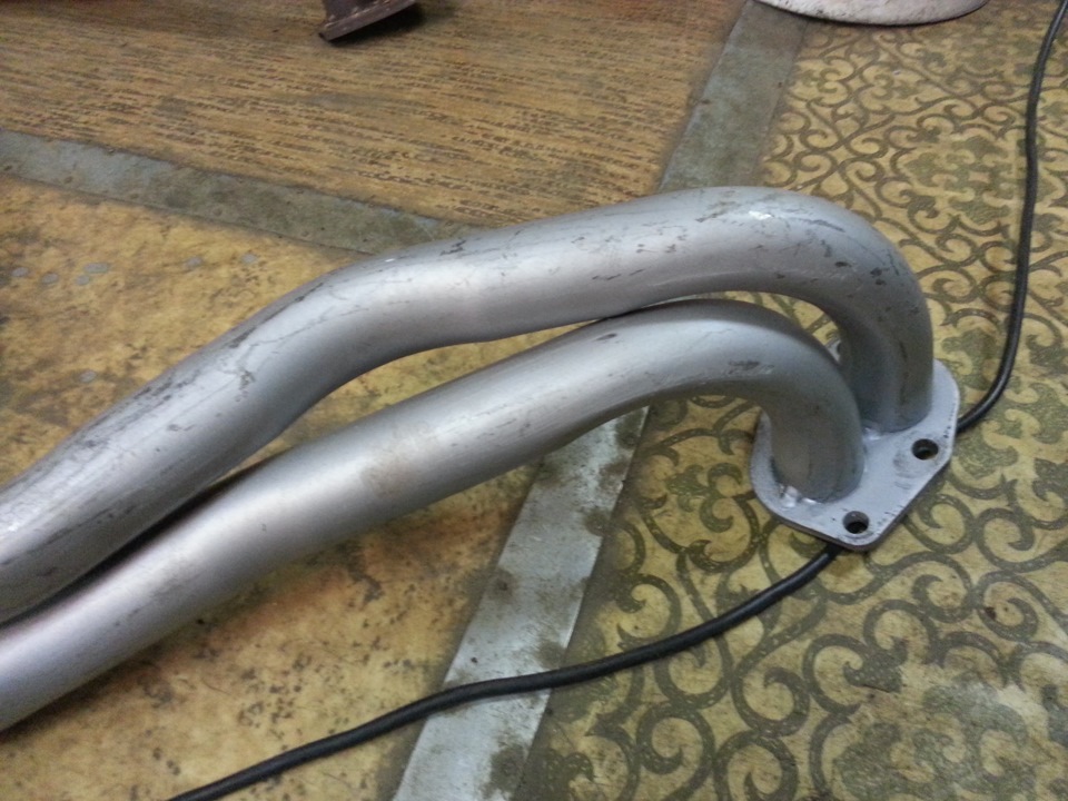 Приёмная труба или же штаны — Lada 4x4 3D, 1,7 л, 1997 года | своими ...