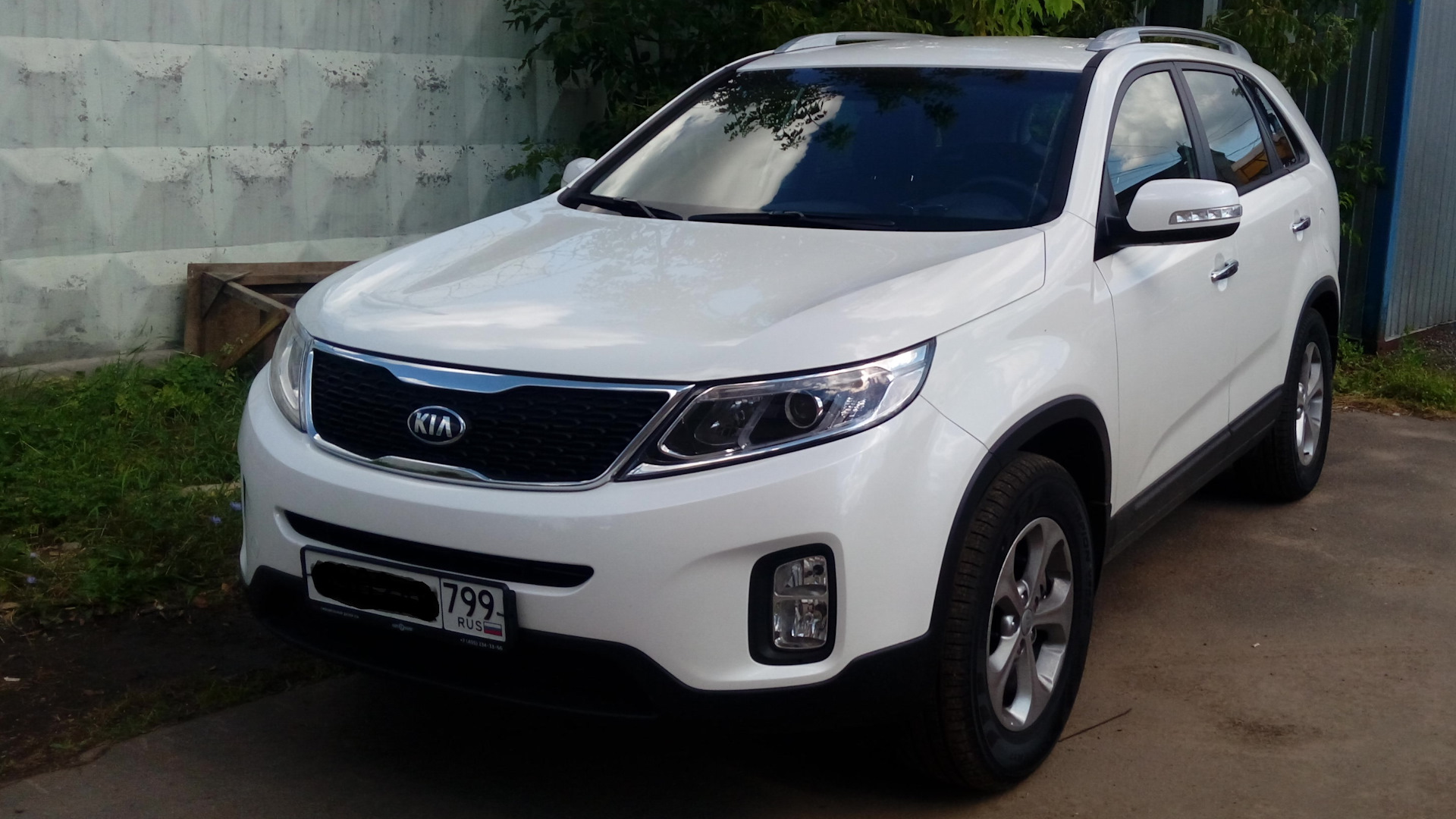 KIA Sorento (2G) 2.4 бензиновый 2017 | Белая ночь на DRIVE2