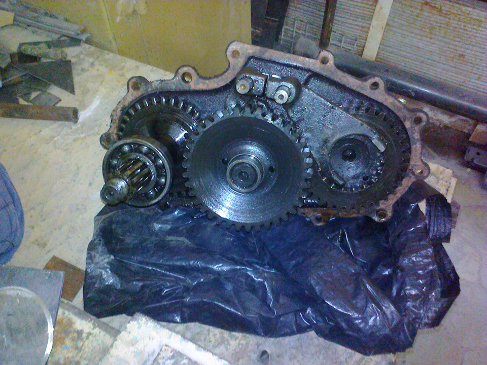 Разбор раздатки — УАЗ 2206, 2,4 л, 2002 года | своими руками | DRIVE2