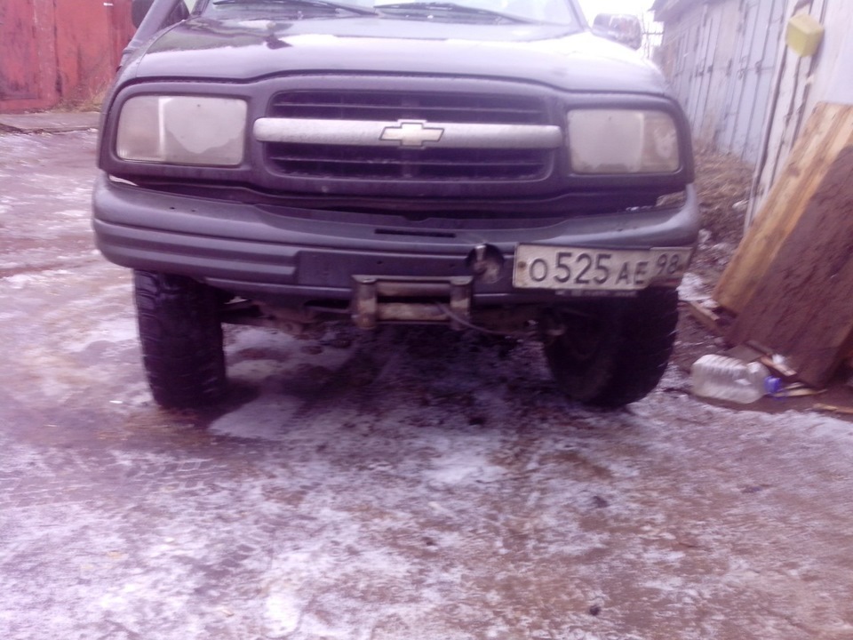 Силовик и защита — Chevrolet Tracker II, 2 л, 1999 года | тюнинг | DRIVE2