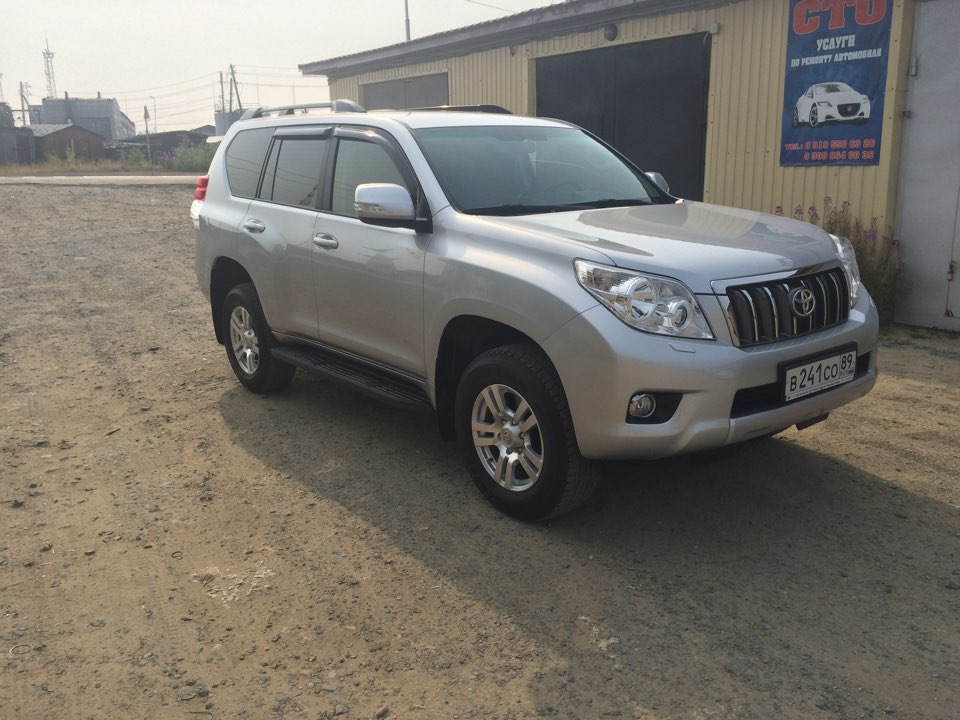 Toyota land cruiser prado масло