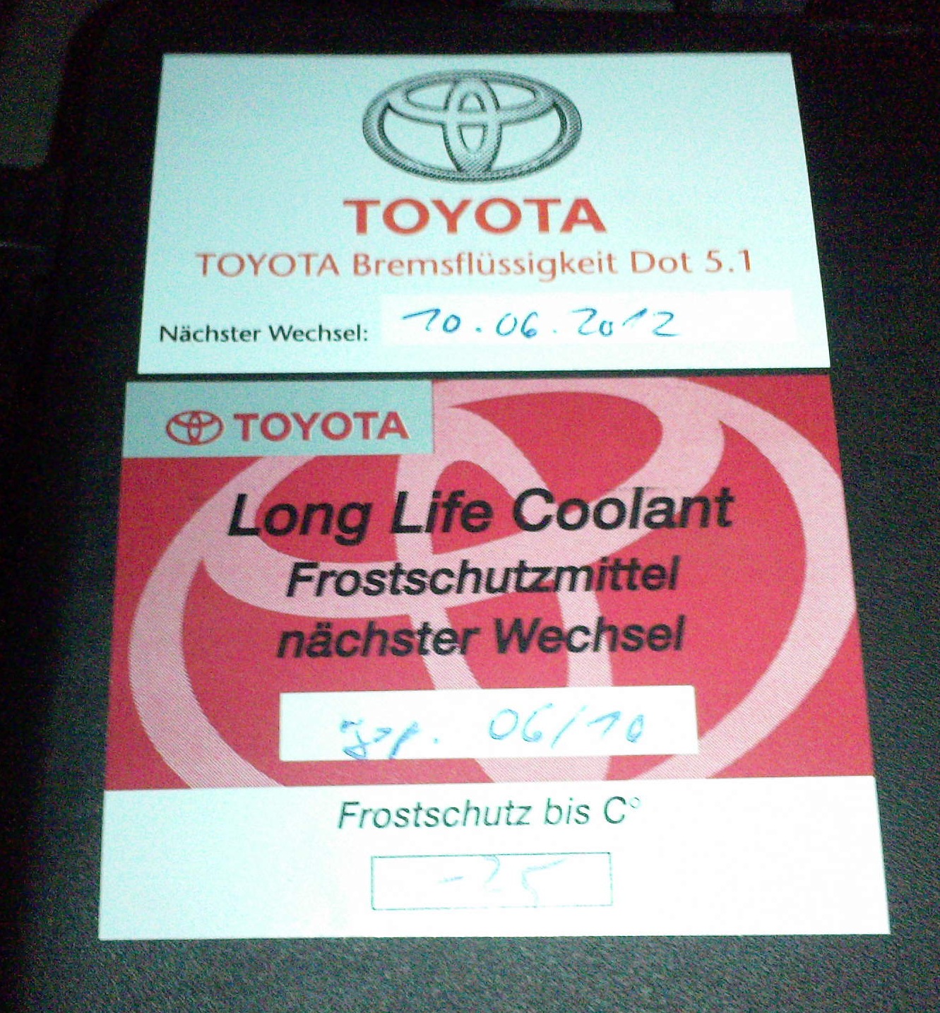 Ispektion No 2 Scheduled service 2 year of operation  - Toyota Prius 15L 2008