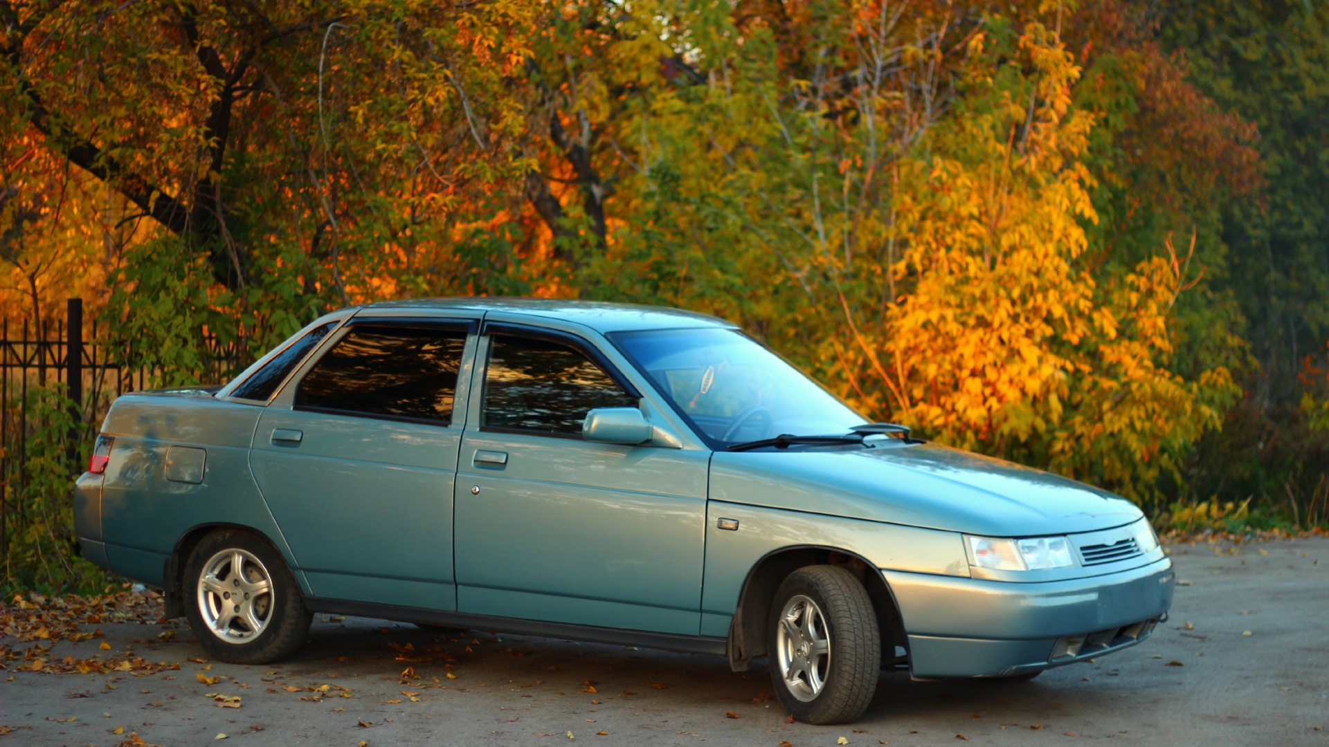 Lada 21104 бензиновый 2003 | Золотисто серый цвет. на DRIVE2