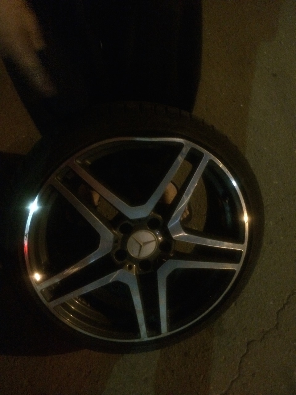 О колесах на 221… — Mercedes-Benz S-Class (W221), 5,5 л, 2010 года ...