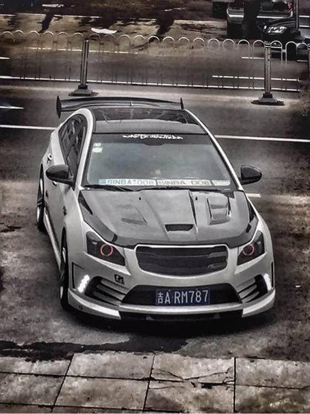 Различные виды обвесов на Chevrolet Cruze — Chevrolet Cruze (1G), 1,6 л ...