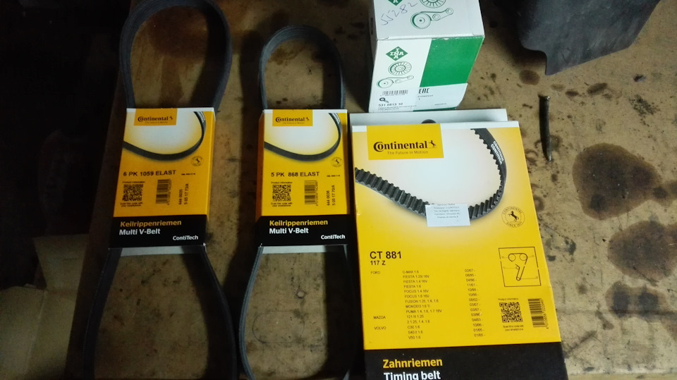 Замена ГРМ и ручейковых ремней — DRIVE2