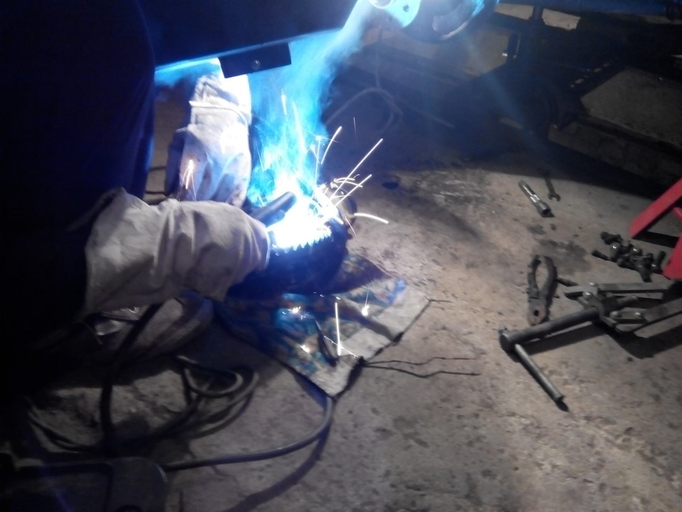 Заварка дифференциала!:з — Lada 21023, 1,5 л, 1979 года | тюнинг | DRIVE2