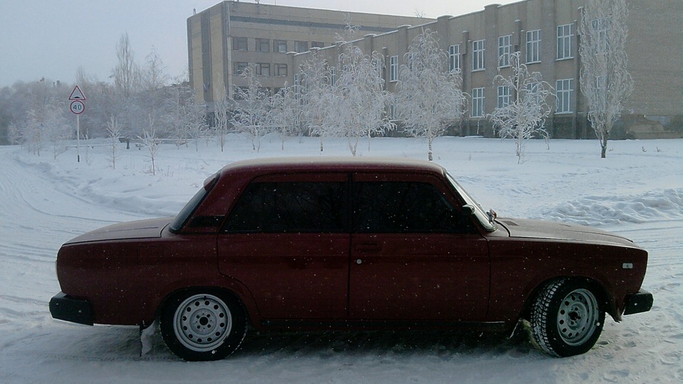 Ваз 2107 гнилая вишня