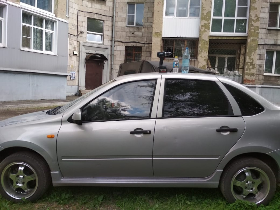 Ветровики в топку — Lada Гранта (1G), 1,6 л, 2012 года | аксессуары ...