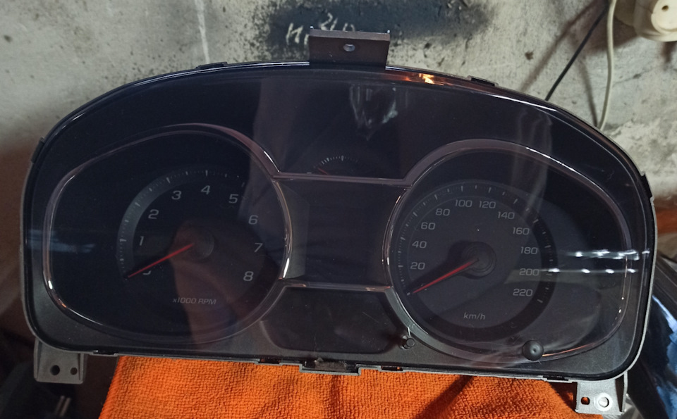 Щиток приборов в С100. — Chevrolet Captiva (1G), 2,4 л, 2008 года ...