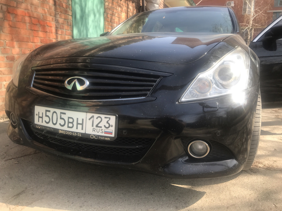 Не работают парктроники infiniti g25