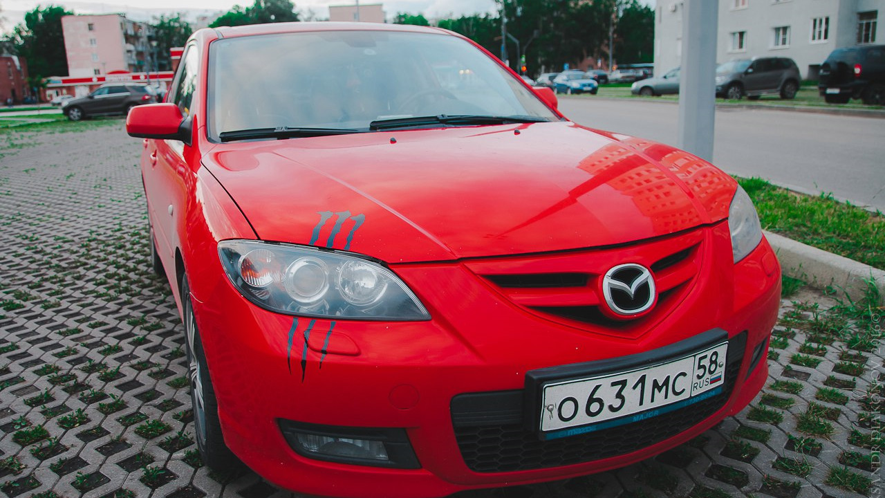 Mazda 3 (1G) BK 2.0 бензиновый 2006 | Лиса на DRIVE2