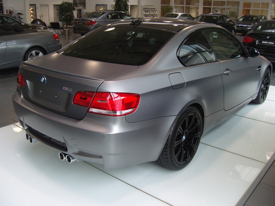 Matte Chrome BMW m3