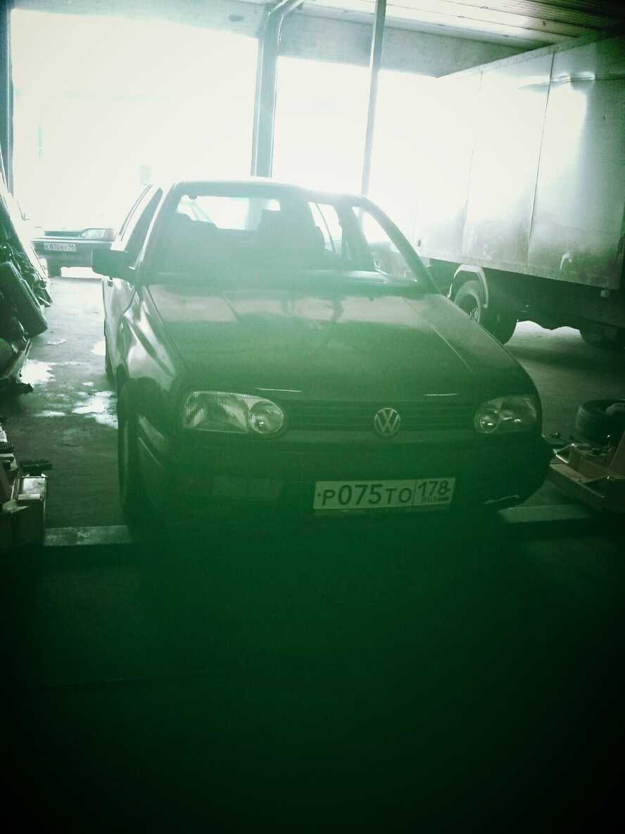 Передняя подвеска. — Volkswagen Golf Mk3, 1,8 л, 1997 года своими