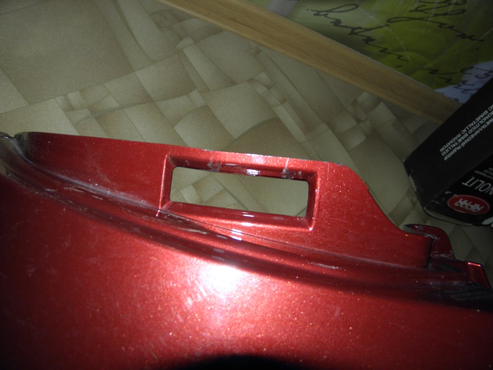 Запаял задний бампер — Renault Sandero 1G, 1,6 л, 2012 года | кузовной ...