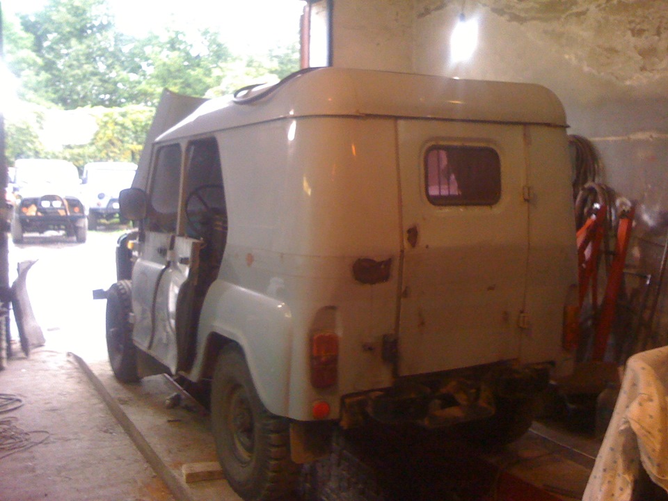 Разборка, ремонт и переделка кузова — УАЗ 31512, 2,5 л, 1999 года ...