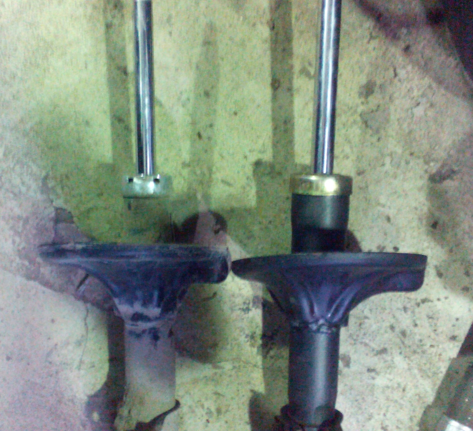 38. Переделка передних стоек и опорных подшипников. Замена передних ...