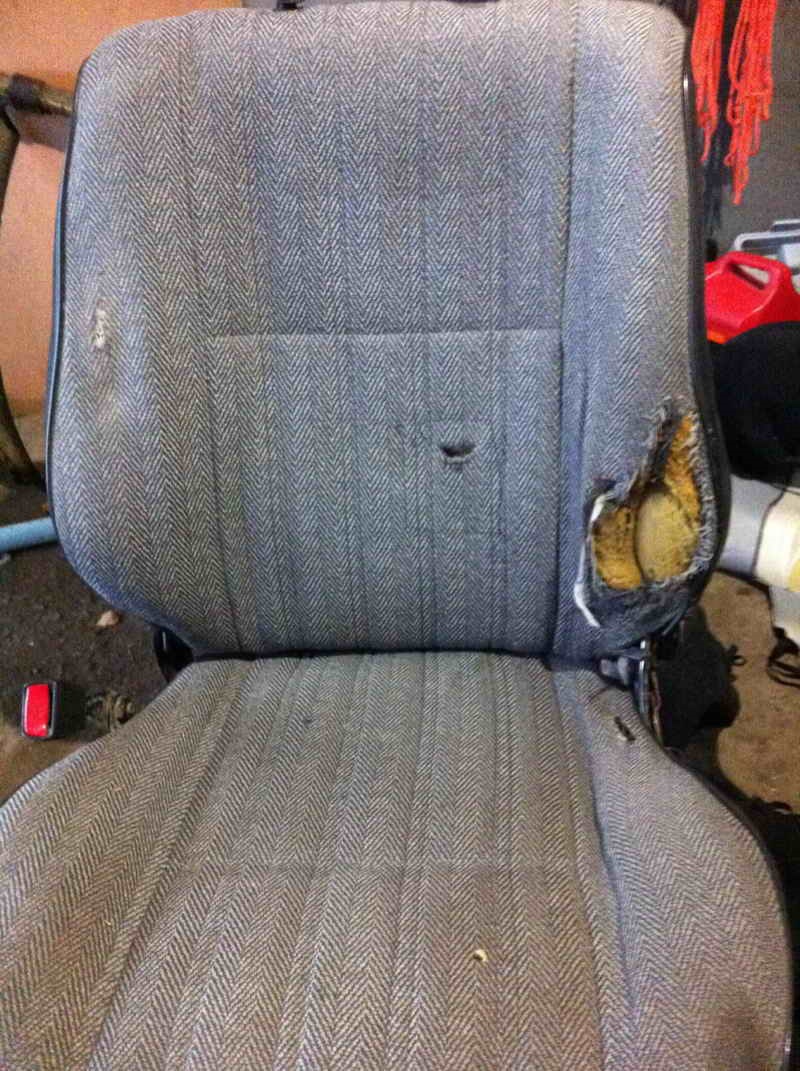 Реставрация сиденья. — Toyota Corolla (90), 1,3 л, 1992 года | своими ...