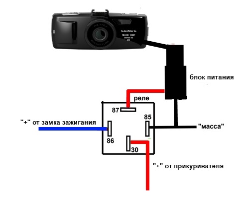 Схема подключения автомобильного прикуривателя