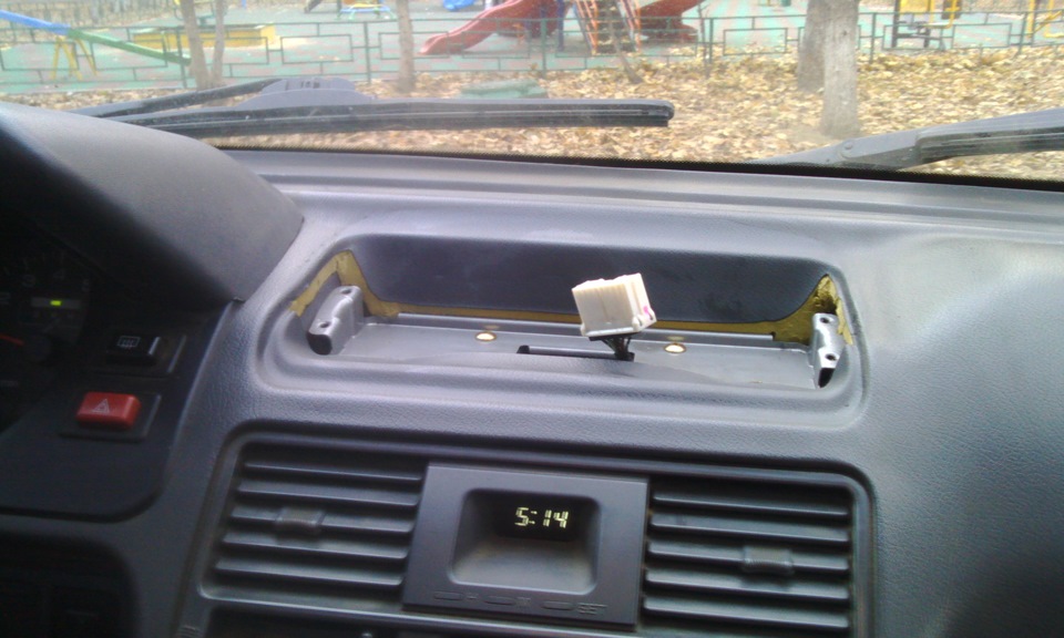 компас и кренометр — Mitsubishi Pajero (2G), 3 л, 1996 года | своими ...