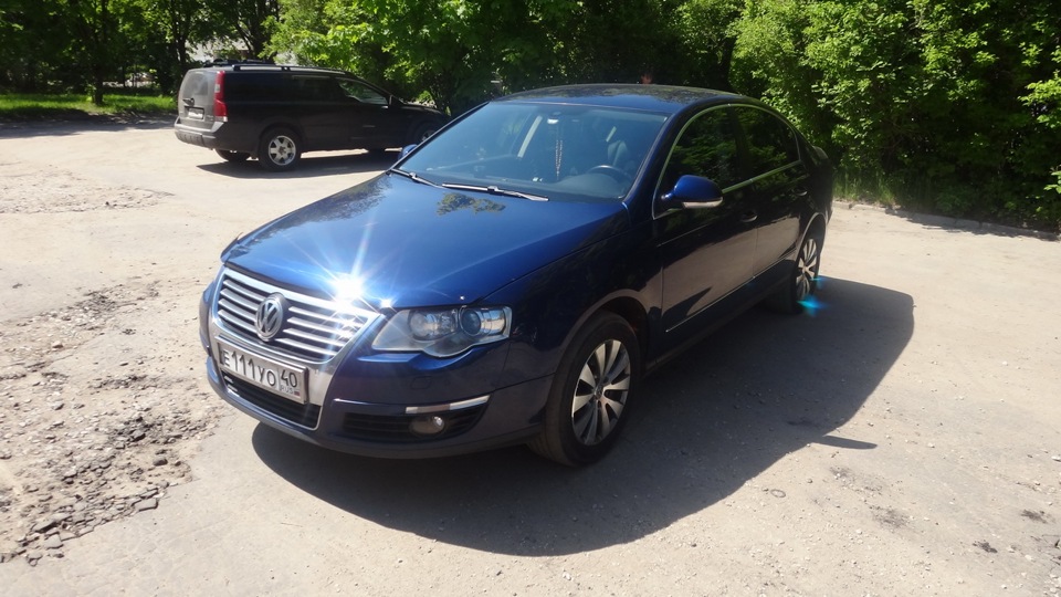 Volkswagen Passat B6 2.0 бензиновый 2007 | Моя 4-ая машина на DRIVE2