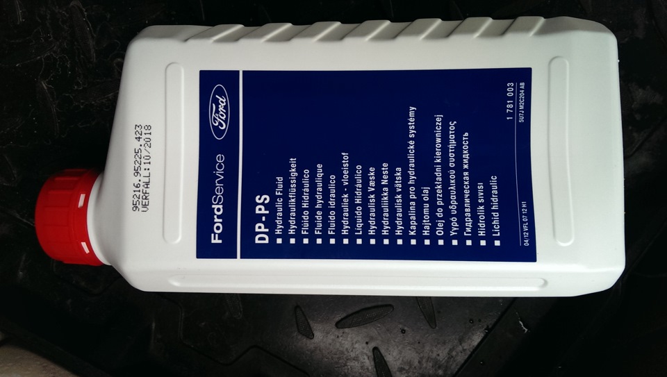 1781003 Жидкость ГУР 1L DP-PS / M2C204-A2 Ford | Запчасти на DRIVE2
