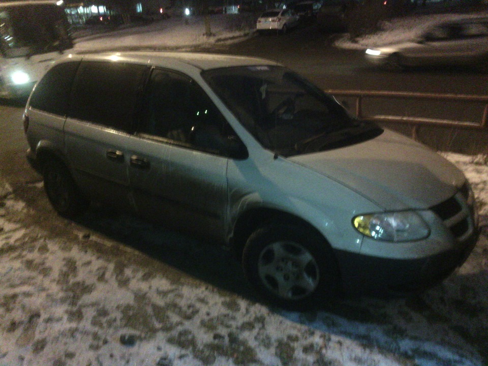 Обрыв ремня генератора, замена АКБ — Dodge Caravan IV, 2,4 л, 2003 года ...