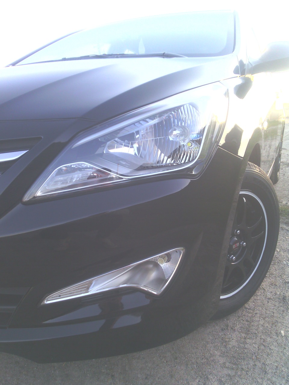 Пора на лето ))) — Hyundai Solaris (1G), 1,4 л, 2014 года | колёсные ...