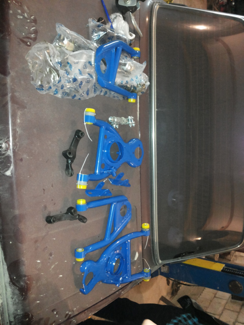 установил лапки дрифт. следуюший этап рулевая от иж ОДА — Lada 21054, 1 ...