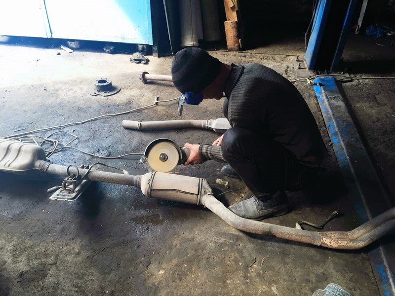 Самодельный катализатор — BMW 3 series (E46), 1,9 л, 1999 года | визит ...