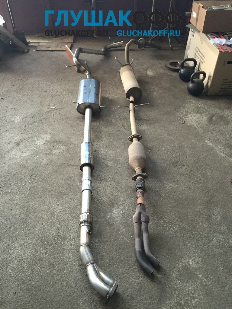 Тюнинг выхлопной системы в СПБ — Глушители — Спортивные прямотоки из ...