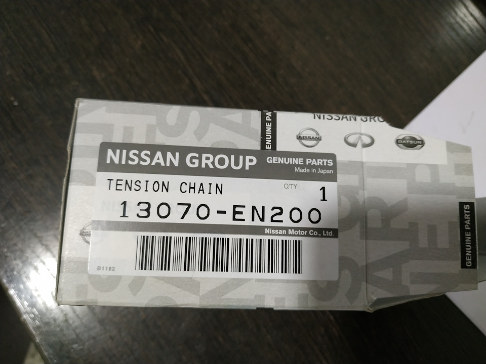 13070EN200 НАТЯЖИТЕЛЬ ЦЕПИ ГРМ NISSAN QUASHQAI (06-13), TIIDA (15 ...