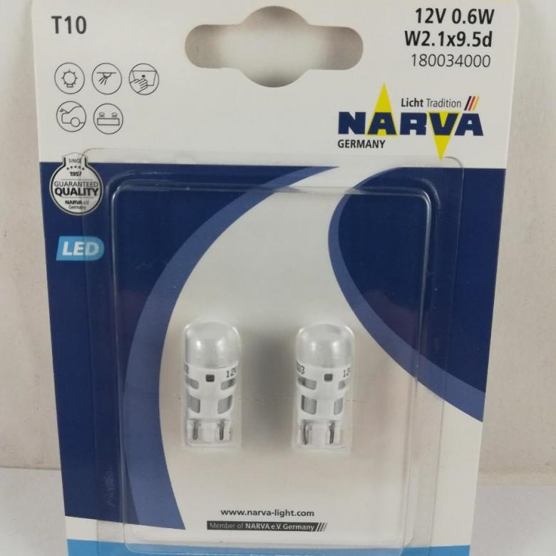 Led лампа led 10. Narva t10 w5w. Светодиодные лампы т10 Narva. Лампы t10 Narva led. Narva w5w led 6000k.