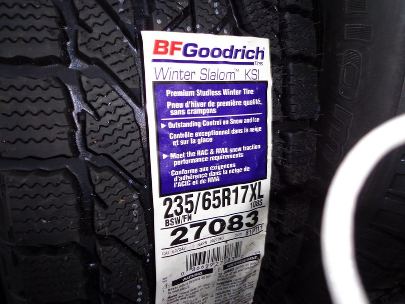 Фото в бортжурнале Volvo XC60 (1G). Запчасти на фото: BFGoodrich Winter Slalom