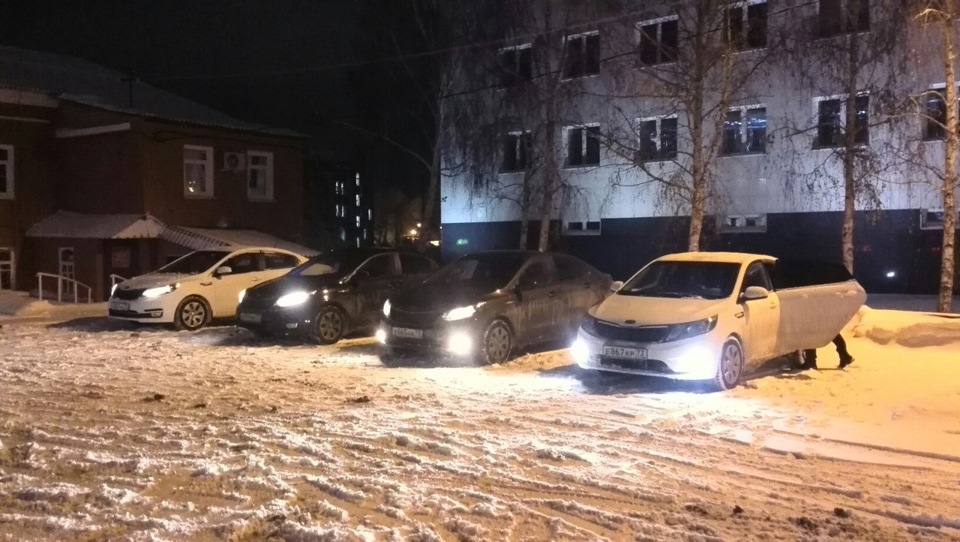 встреча киа рио Ульяновск 20.12.2015г. — KIA Rio (3G), 1,4 л, 2015 года ...