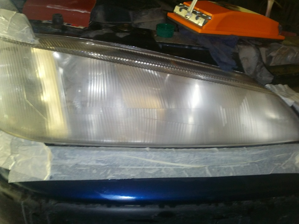 Полировка фар пежо 406 — Peugeot 406, 2 л, 1998 года | своими руками ...