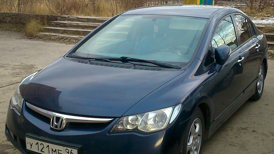 рулевая тяга, масло и фильр — Honda Civic 4D (8G), 1,3 л, 2008 года ...