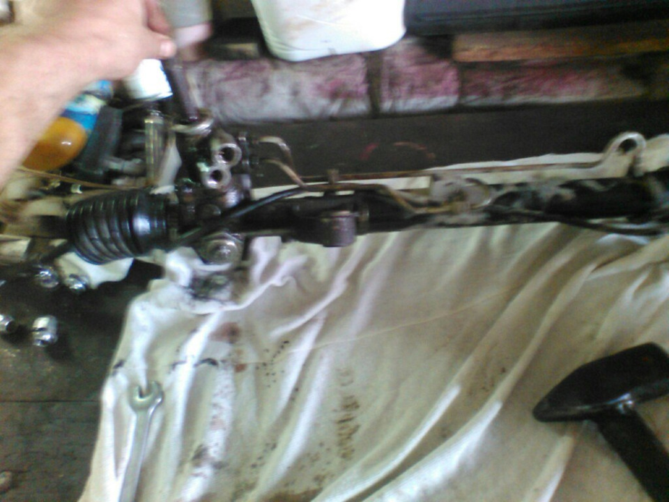 решил перебрать рейку — Honda Civic (6G), 1,5 л, 1998 года | своими ...