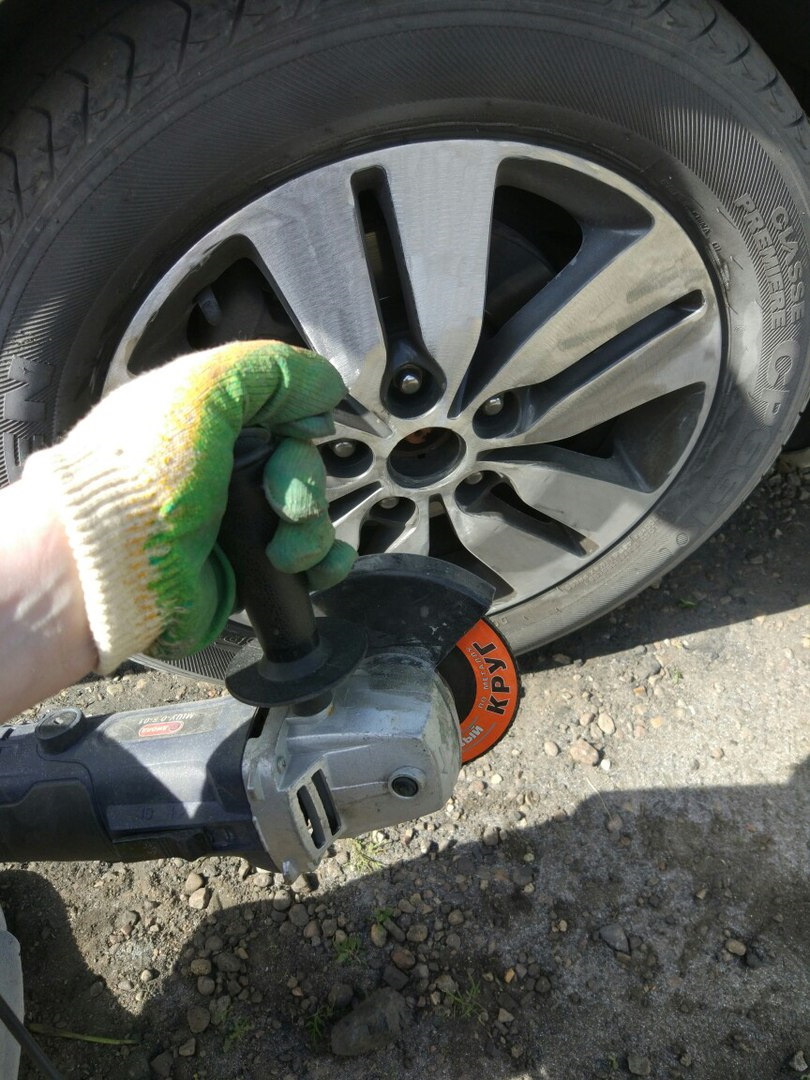 Покрытие дисков жидкой резиной (Plasti Dip Larex). — KIA Cerato Koup ...