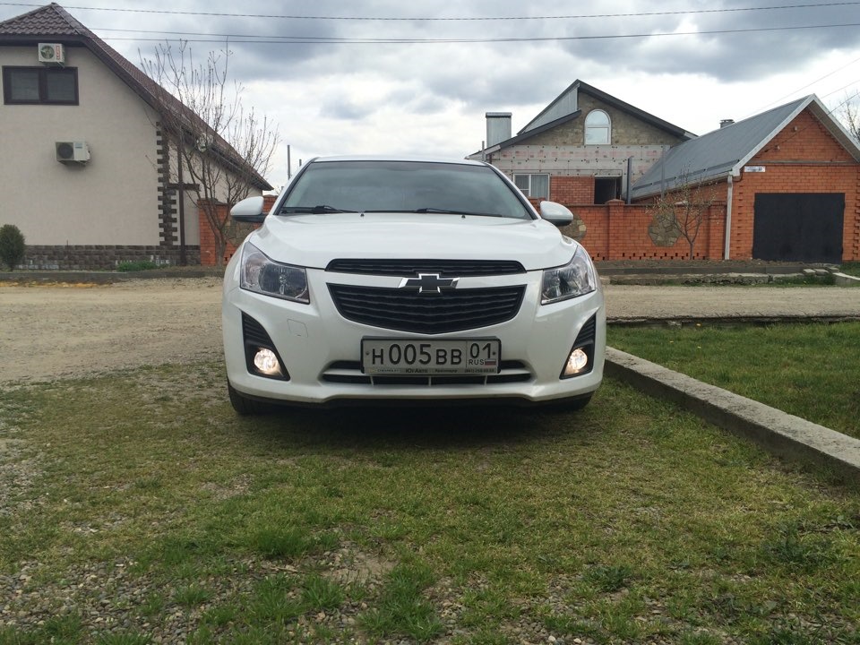 Chevrolet Cruze 2010 туманки