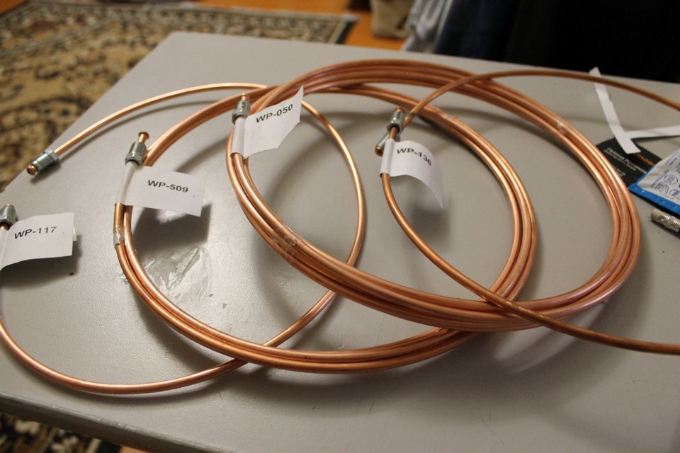 WP509 Трубка тормозная WP | Запчасти на DRIVE2