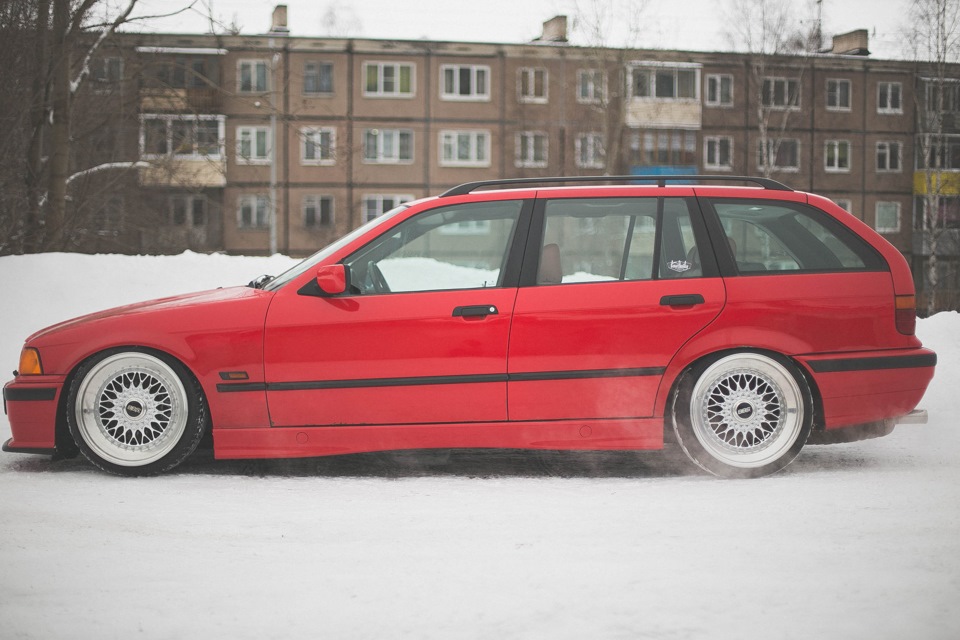 BMW e36 Snow