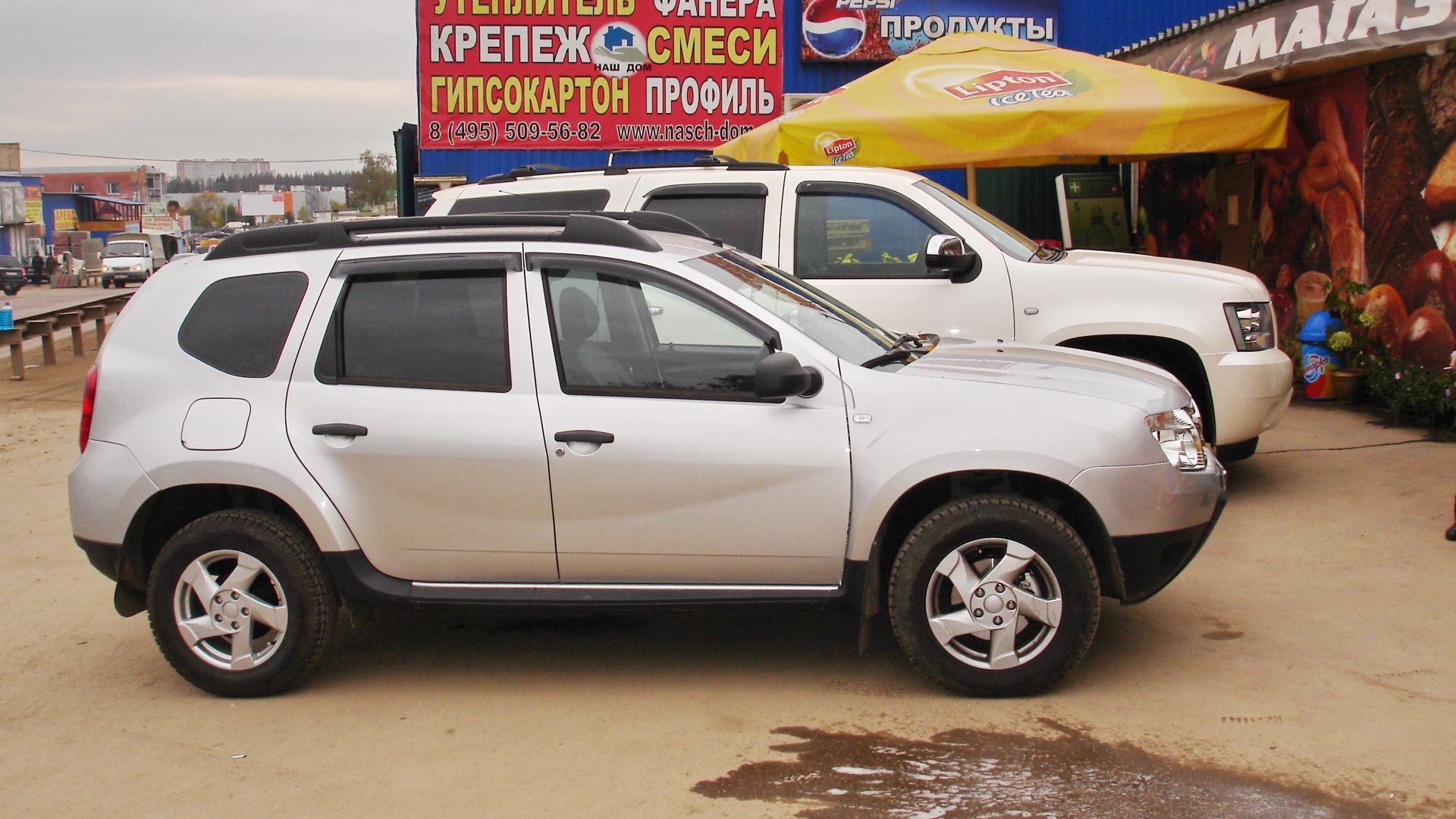 Renault Duster (1G) 2.0 бензиновый 2014 | Серебристый Автомат ;) на DRIVE2