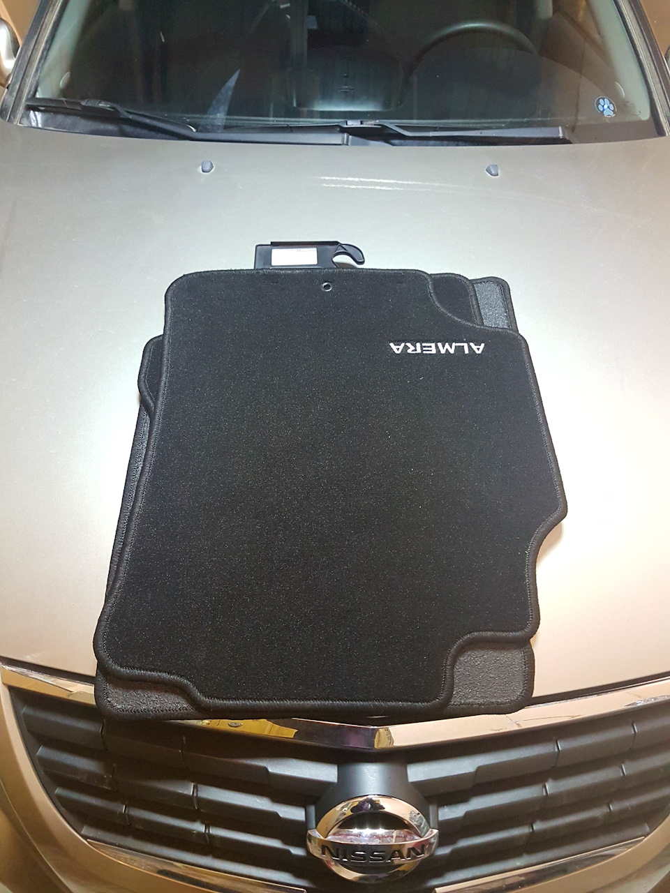 Оригинальные коврики ver.2 — Nissan Almera Classic (B10), 1,6 л, 2011 ...